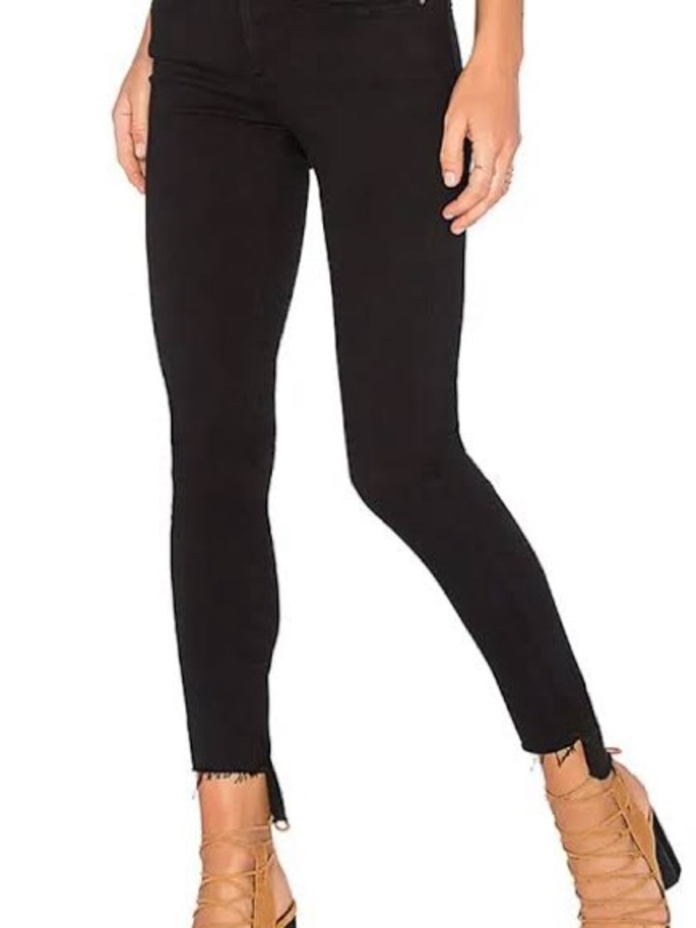 Frame Denim Women's Black Skinny Jeans - Sleek Stretch
